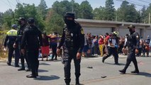 Niña muere atropellada en Huehuetenango