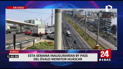 Óvalo Monitor: esta semana se inaugurará ‘paso a desnivel’ que beneficiará a 500 mil usuarios