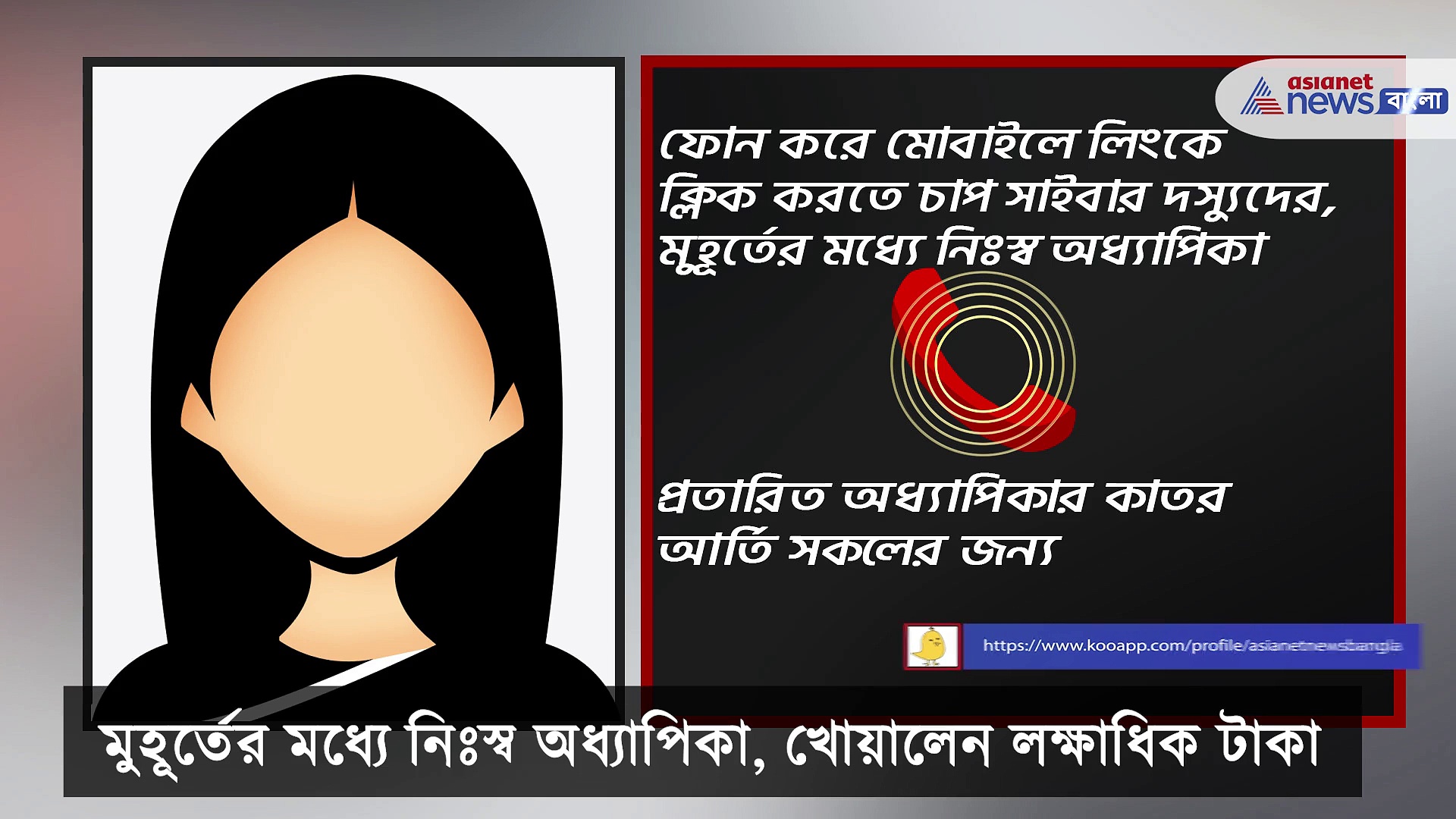 সাইবার দস্যুদের ফাঁদে অধ্যাপিকা, মুহূর্তের মধ্যে হলেন নিঃস্ব