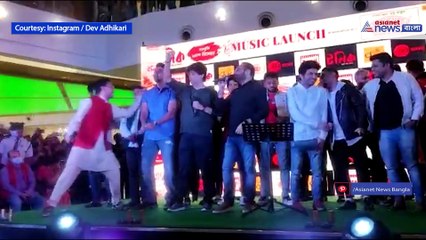 Shooting video of upcoming Bengali movie tonic