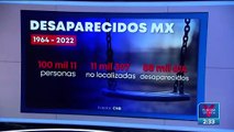 México alcanza la cifra de 100 mil personas desaparecidas