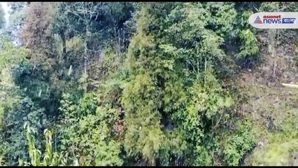 Snowfall in Darjeeling