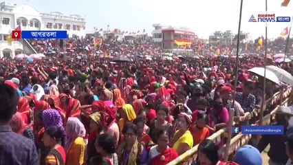 Massive rally of TIPRA-Motha in Agartala