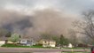 Person Witnesses Huge Dust Storm
