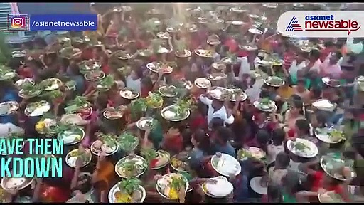 Lockdown rules flouted amid festival celebration in Karnataka's Ramanagara