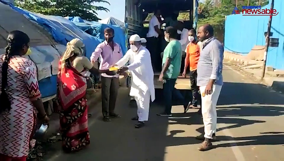 Trade union joins hands with construction board to deliver food to 5000 labourers in Bengaluru