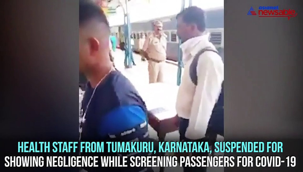 COVID-19: Health staff suspended for negligence while screening passengers at railway station