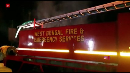 Fire incident at Gangarampur