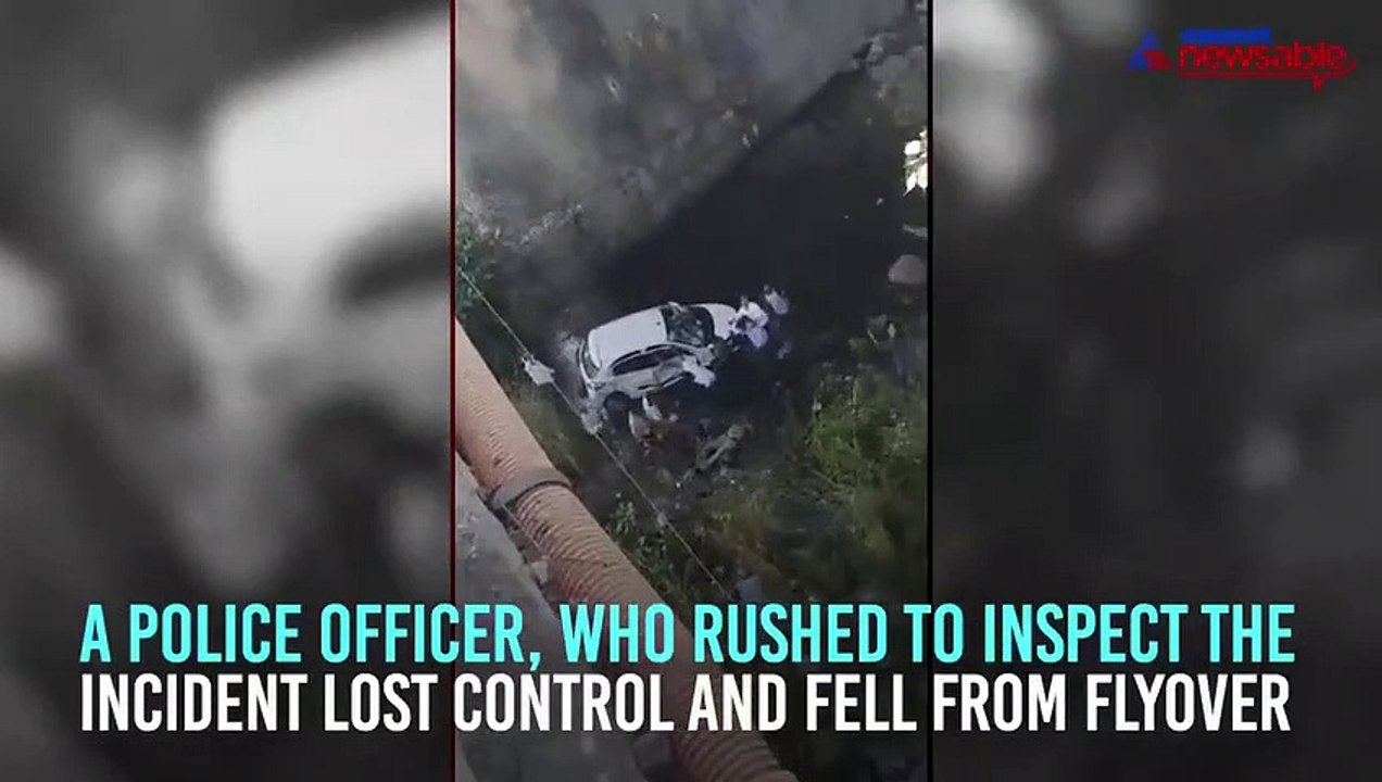 Telangana cop rushes to inspect accident site,...