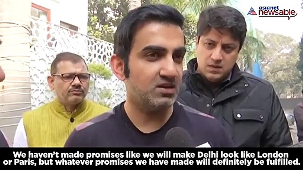 Every election is a test just like cricket matches: Gautam Gambhir on Delhi elections 2020
