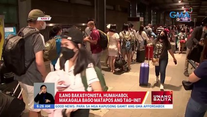 Ilang bakasyonista, humahabol makagala bago matapos ang tag-init | UB