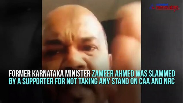 Former Karnataka minister forced to organise protest after follower slams him for silence over CAA, NRC