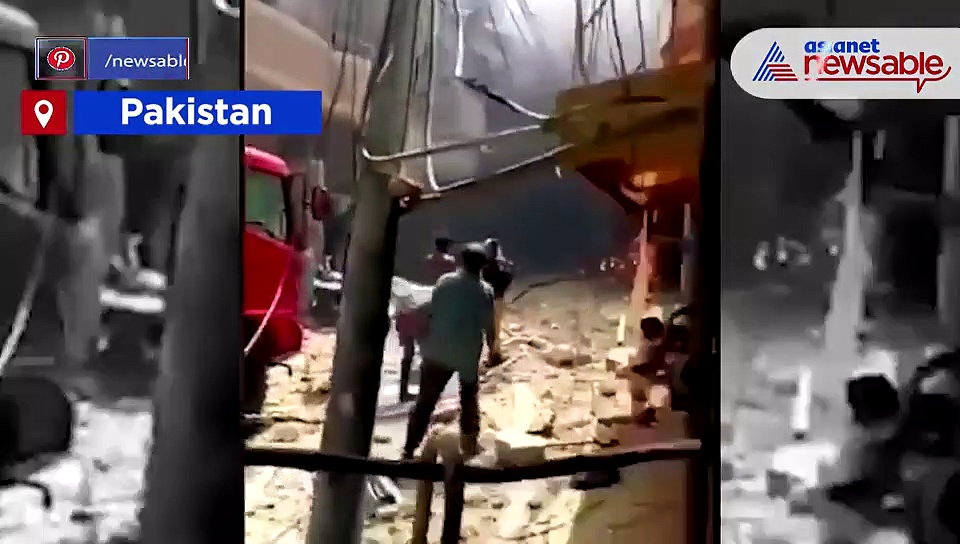 Pakistan: PIA plane crashes in residential area in Karachi with over 90 passengers onboard