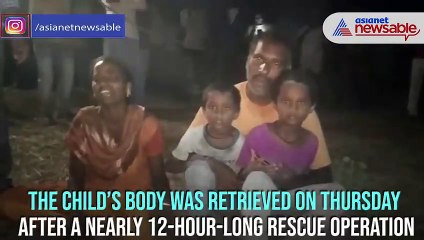 3-year-old who fell in Telangana borewell