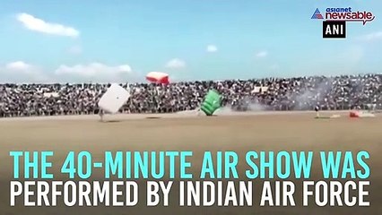 Watch: Air show organised in Mysuru as part of Dasara