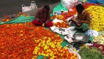Publicity flower traders