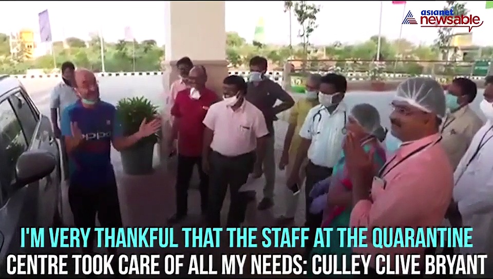 British national thanks Andhra Pradesh govt, Tirupati staff for taking care of him in quarantine