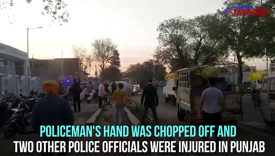 Punjab cop questions group of men for curfew passes, finds his hand chopped off