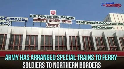 Army runs special trains amid lockdown to ferry soldiers to northern borders