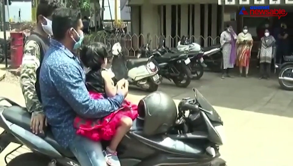 COVID-19: Nurse keeps herself away from daughter; teary-eyed 3-year-old pays her a visit