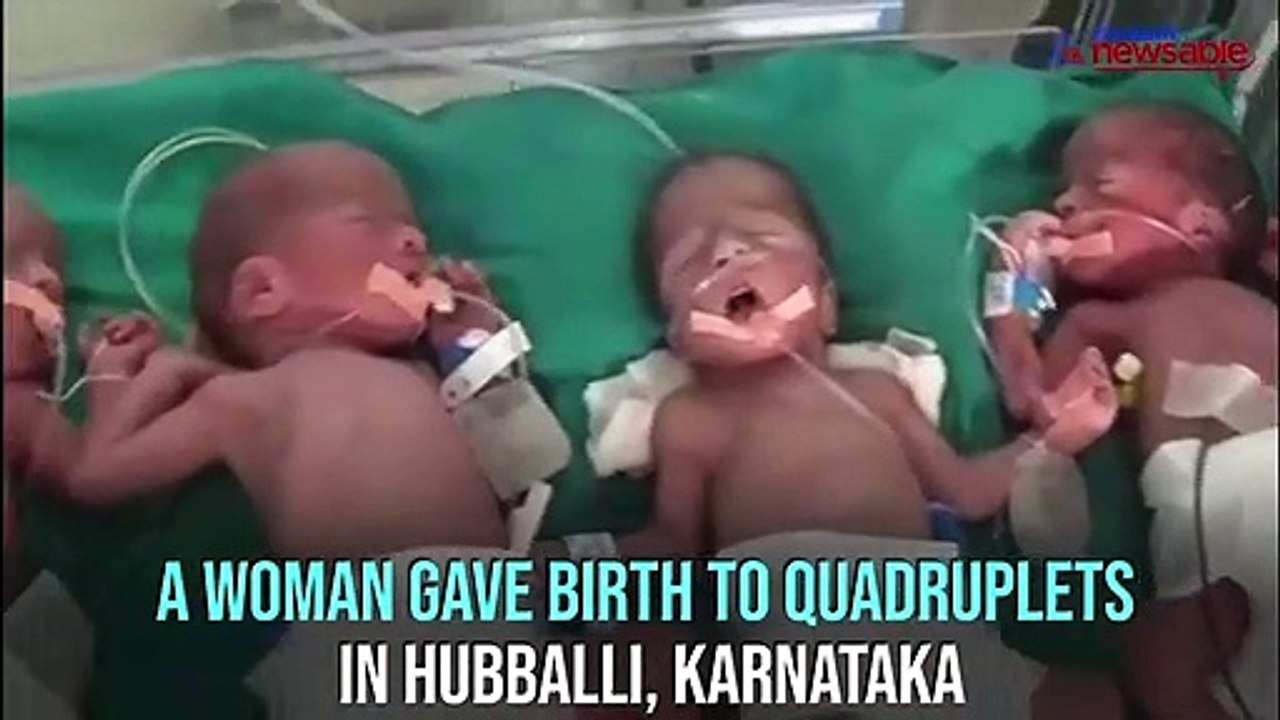 Quadruplets in Hubballi