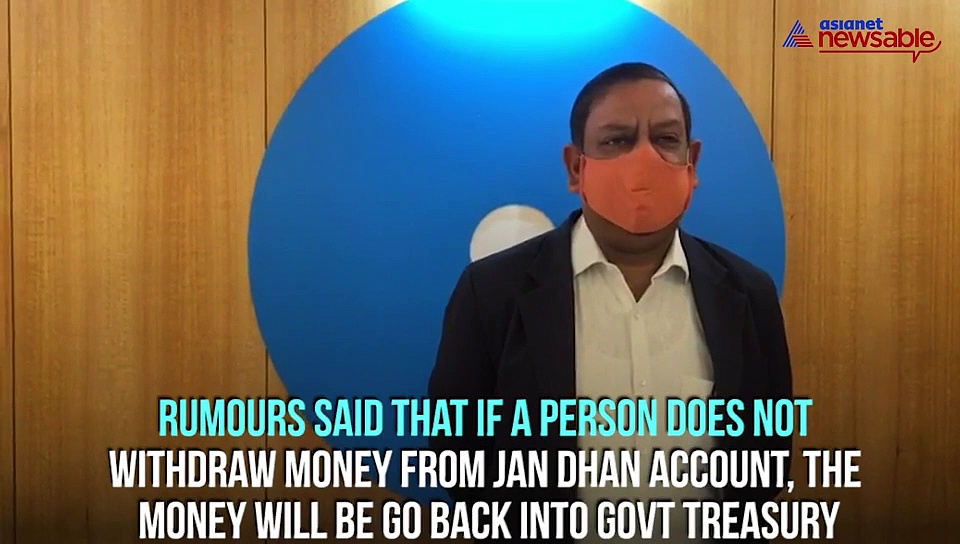 Money to be withdrawn from Jan Dhan account same day it's credited? This news has spread faster than COVID-19