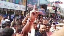Hyderabad veterinarian rape and murder case: Locals protest at Shadnagar police station
