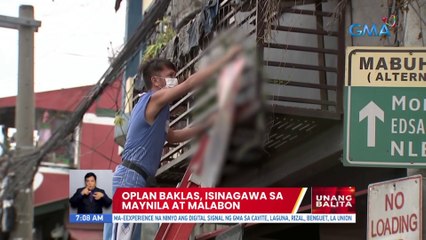 Oplan Baklas, isinagawa sa Maynila at Malabon | UB