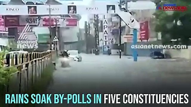 Kerala: Polling begins in 5 Assembly constituencies as rain lashes in state