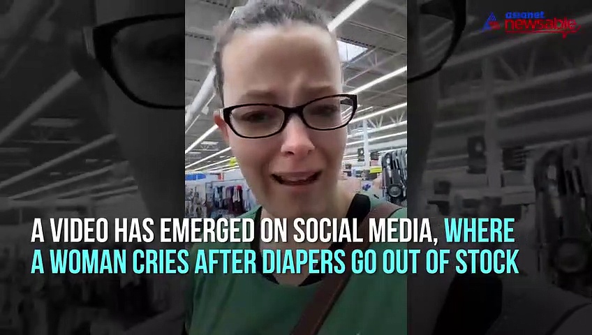 Coronavirus scare: Mother weeps after diapers go out of stock