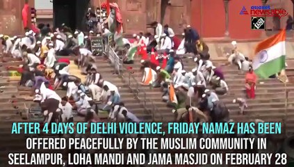 Delhi limps back to normalcy, Friday namaz offered peacefully