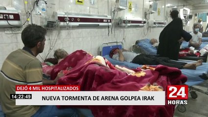 Irak: Tormentas de arena azotan a Bagdad