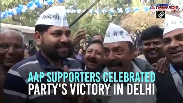 Delhi election results: AAP supporters mock BJP, sing new 'version' of 'Rinkiya ke papa