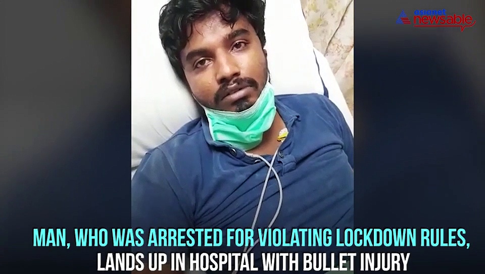 Man arrested for beating cop during coronavirus lockdown ends up in hospital with bullet injury in leg