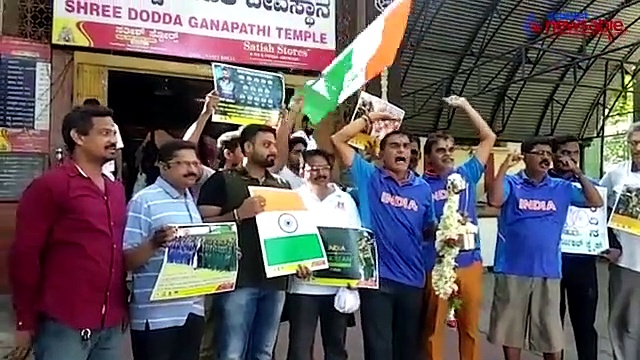 India vs Pakistan: Fans offer special prayers at temple for nation's victory in Bengaluru