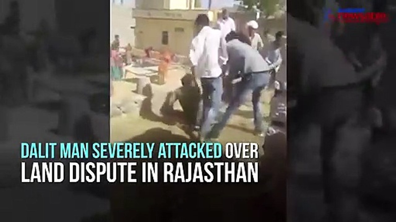Dalit man attacked
