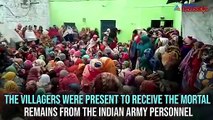 Rajasthan: Soldier martyred in Kashmir cremated