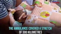Saving Lives: 7-day-old child with heart ailment rushed to Bengaluru from Shivamogga in zero-traffic in record time
