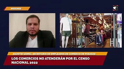 Los comercios no atenderán por el censo nacional 2022