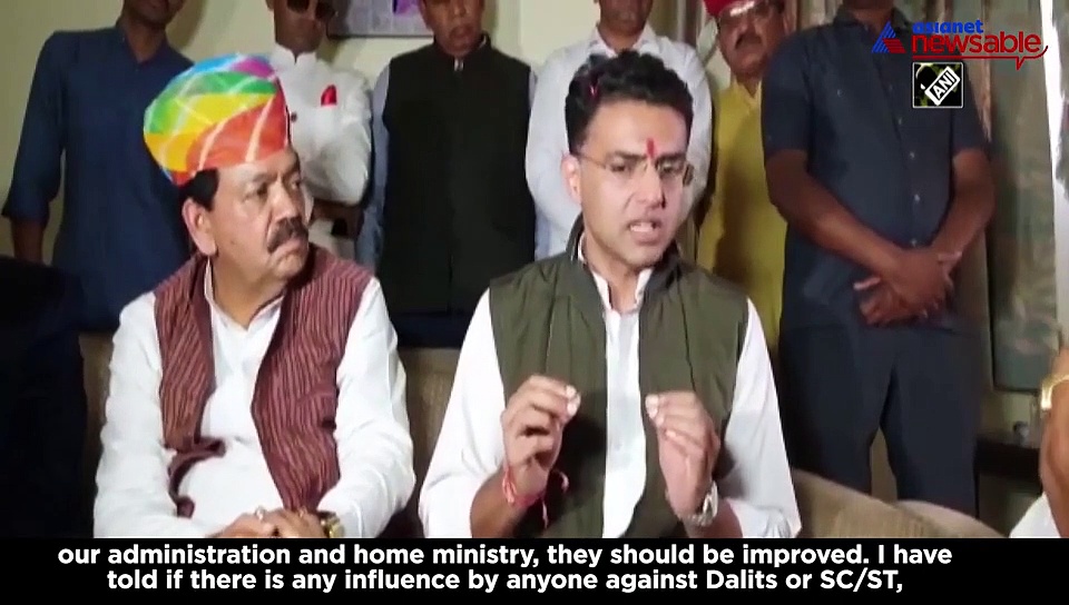 Action will be taken against those involved in atrocities against Dalits: Sachin Pilot