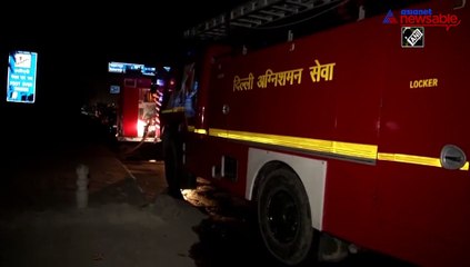 Fire in Delhi