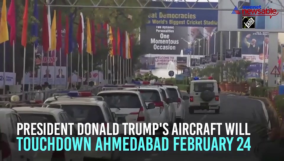 Stage set: Ahmedabad Airport prepped up to welcome President Trump
