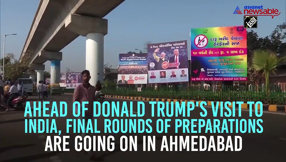 Namaste Trump: Ahmedabad's Motera Stadium gets ready to host US President