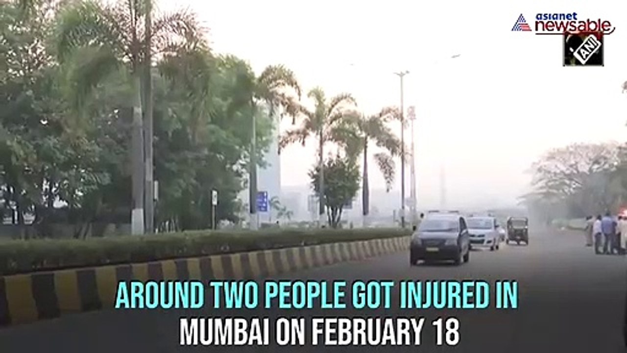 2 injured after cement mixer fall off truck in...