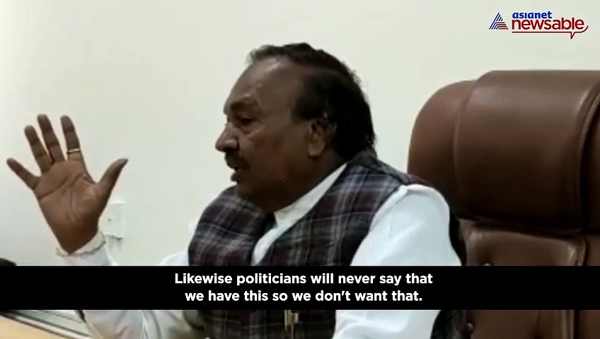 Karnataka minister Eshwarappa courts controversy, likens deputy CM's post to Aishwarya Rai