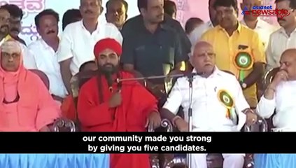 Lingayat strongman vs seer: Yediyurappa, Vachanananda Swami argue over ministerial berths