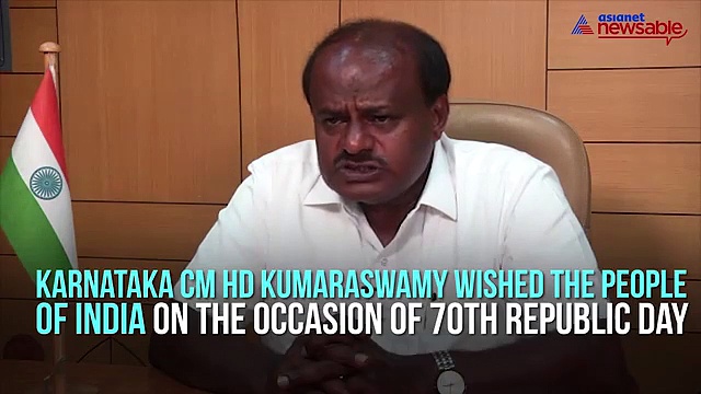 Republic Day 2019: Kumaraswamy calls on people to value and strengthen democracy