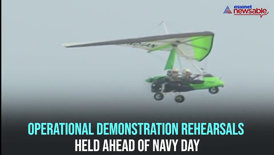 Navy Day: Operational demonstration rehearsals conducted in Visakhapatnam