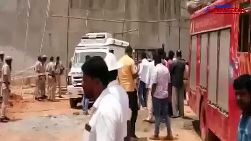 Under-construction water tank in Bengaluru collapses; three dead