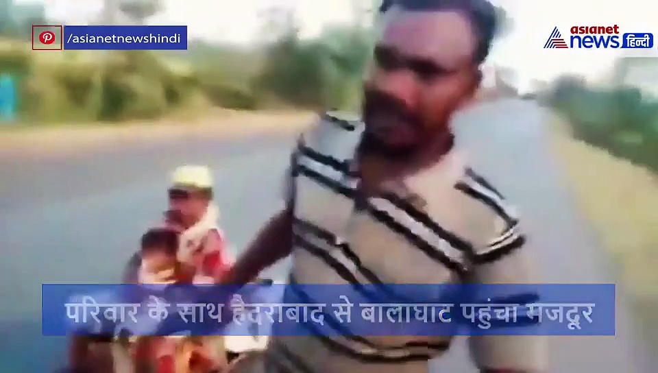 हाथों से बनाई गाड़ी, पत्नी और बच्ची के साथ तय किया 800 किमी का सफर